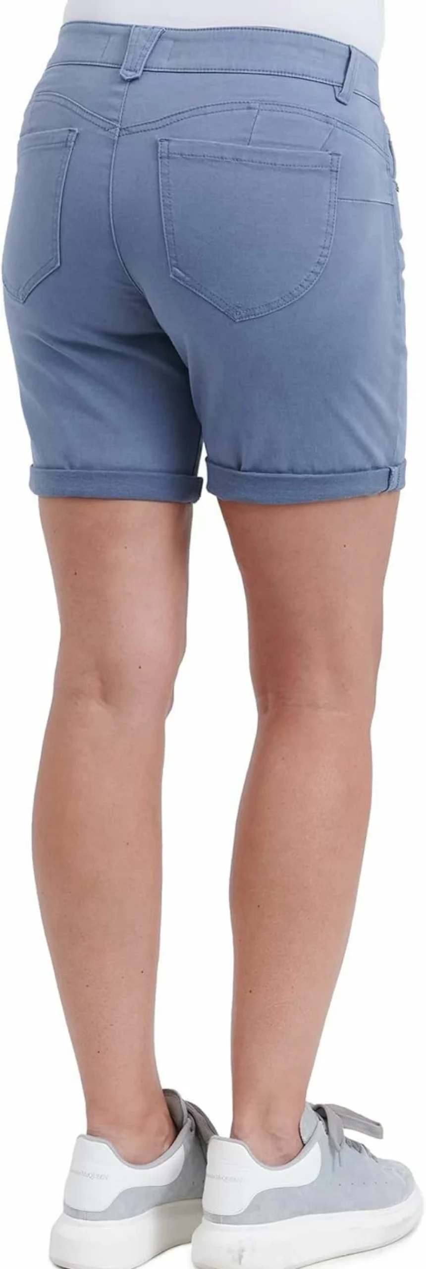Democracy Women's High-Waisted Ab Shaping 7-Inch Shorts for Tummy Control