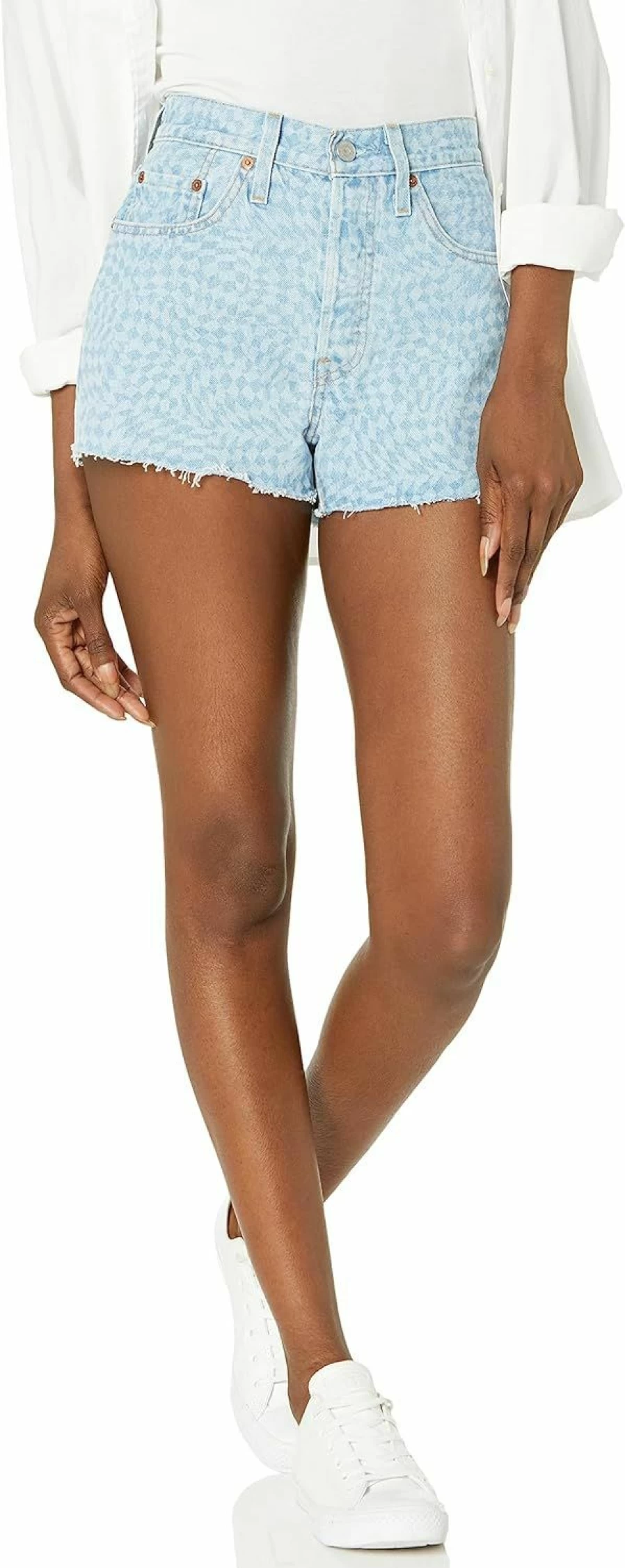 Levi's Women's 501 Original Shorts – Classic Fit Denim Shorts in Regular & Plus Sizes