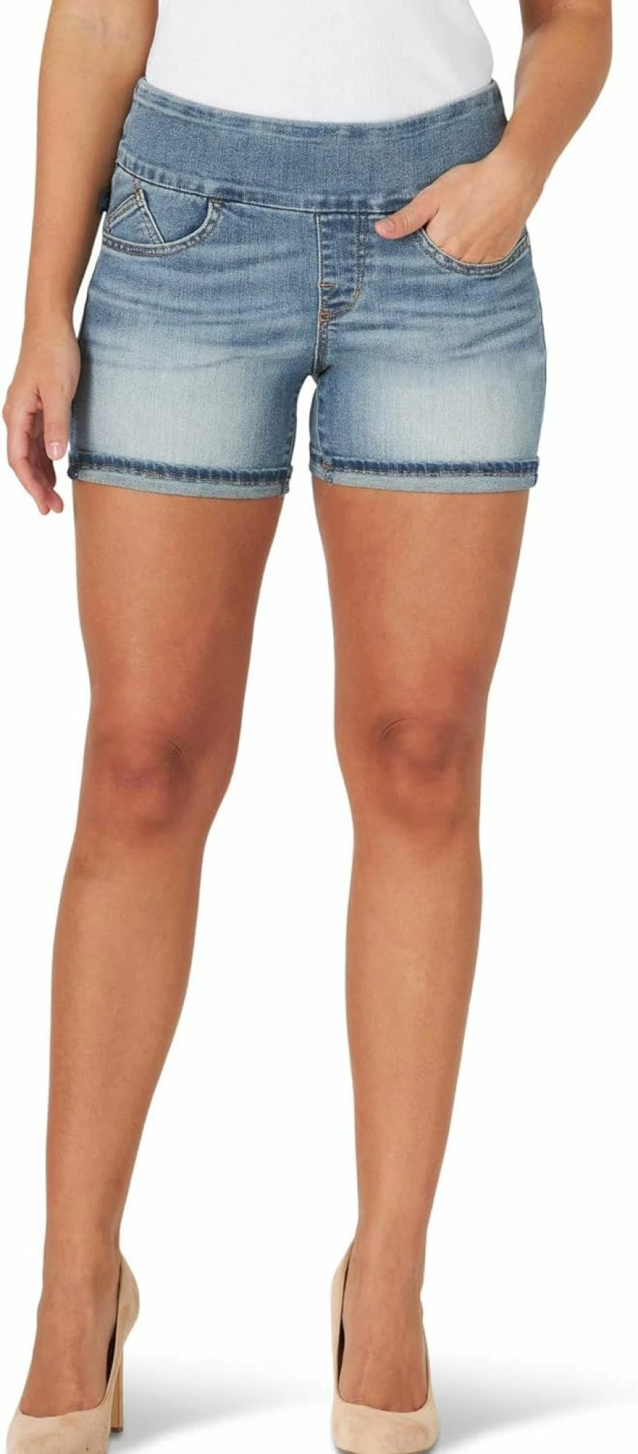 Rock & Republic Women's Stretch Denim Shorts 4.5" Inseam - Rx Fever Style
